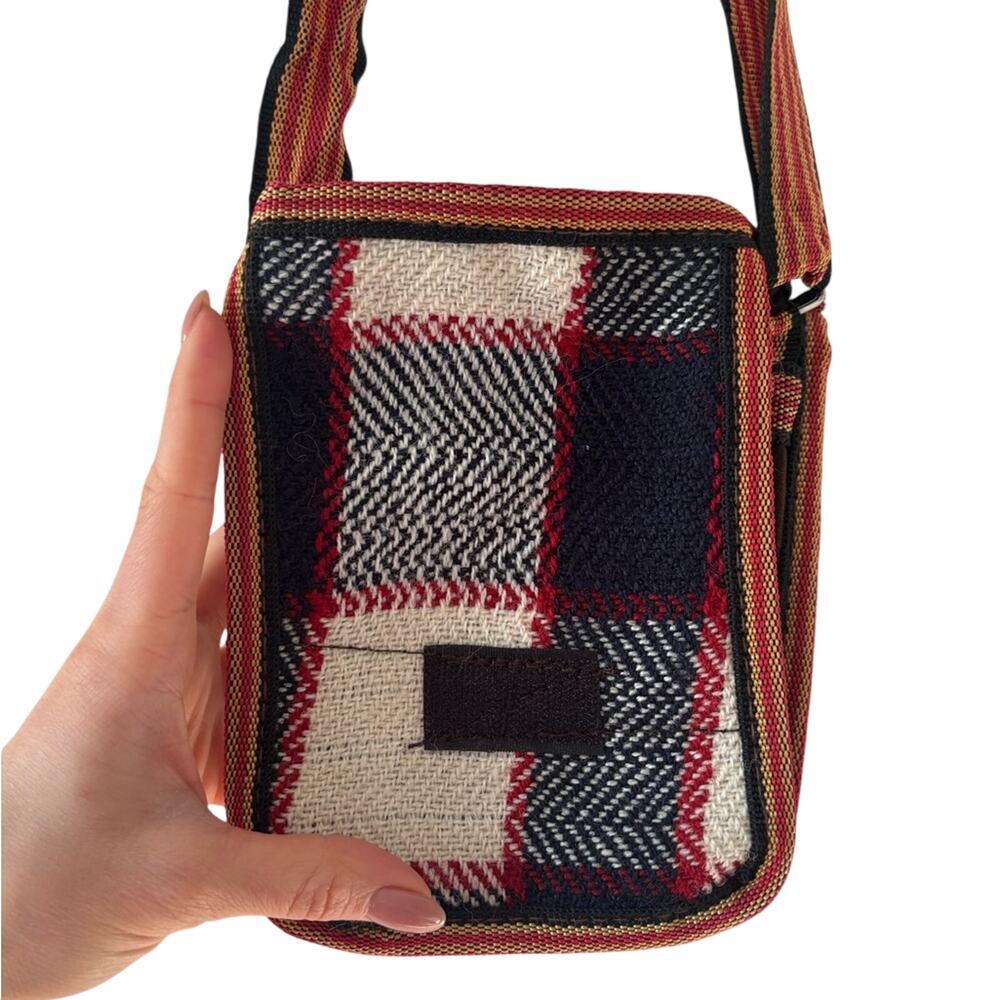 Handmade Boho Crossbody Bag Woven Festival Shoulder Purse Ethnic Kilim - Picture 10 of 13